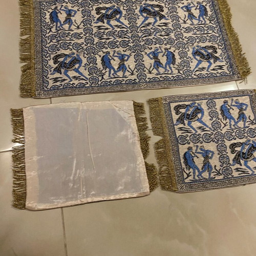 Traditional woven semen set unused