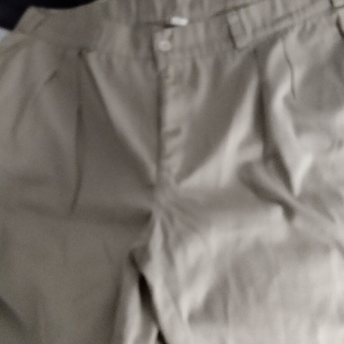 Men's fabric pants size XXL like new, black and beige, set of 3