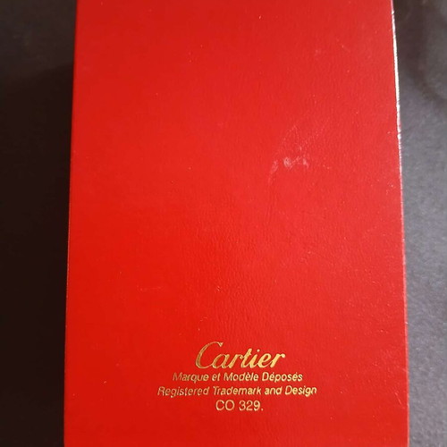 Cartier Diabolo lighter box like new