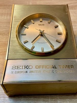 Seiko Vintage Table Clock like new