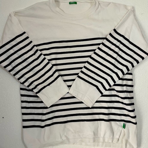 United Colors of Benetton Striped Long Sleeve T-Shirt