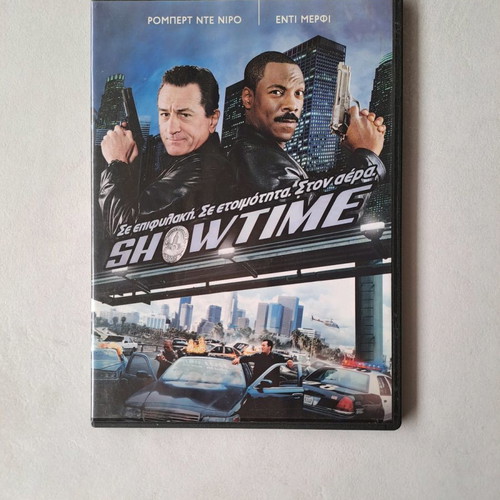 Showtime DVD used with subtitles, Robert de Niro and Eddie Murphy