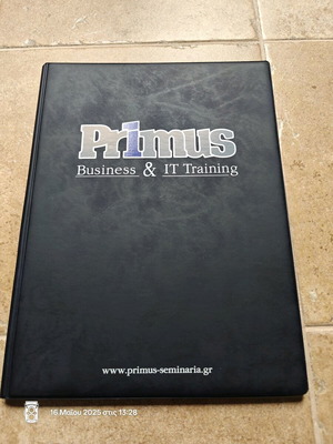Folder with A4 paper new