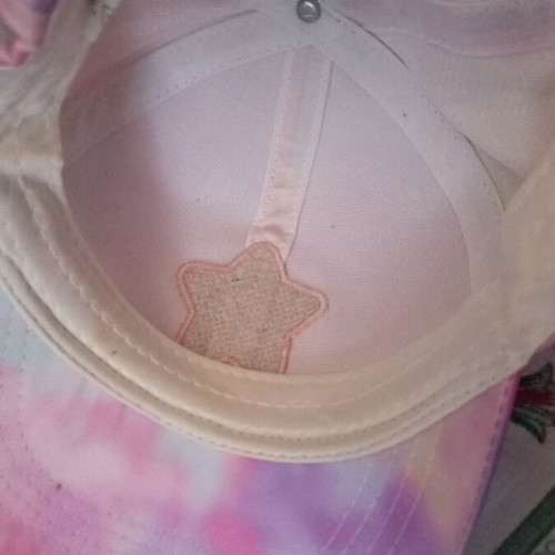 Girls' hat with star design like new, size 52, from Jumbo