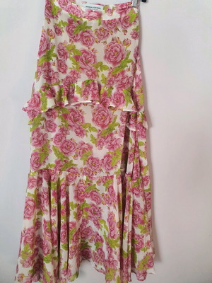 Vassia Kostara skirt like new, multicolor, size S