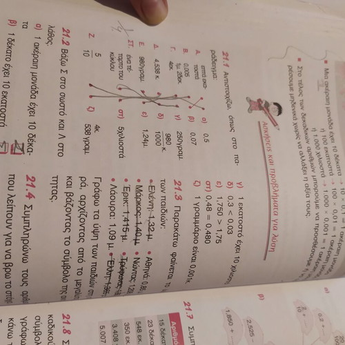 Mathematics textbook 4th grade primary Savvalas like new