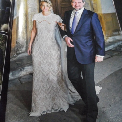 Hello! Magazine 2025 Royal Wedding of Prince Nikolaos and Chrysi Vardinogianni new