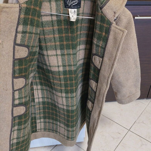 Montgomery Gloverall wool coat used for 8 years camel color