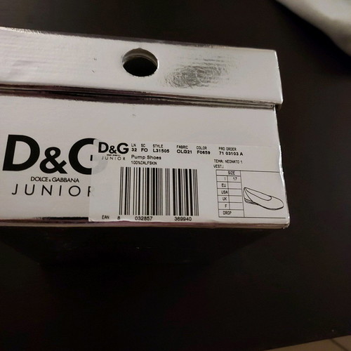 Dolce & Gabbana Junior Shoes like new for newborn girl size 17