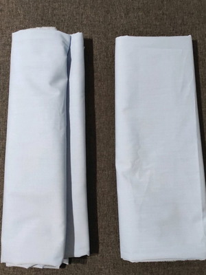 Blue undershirt fabric new, two pieces