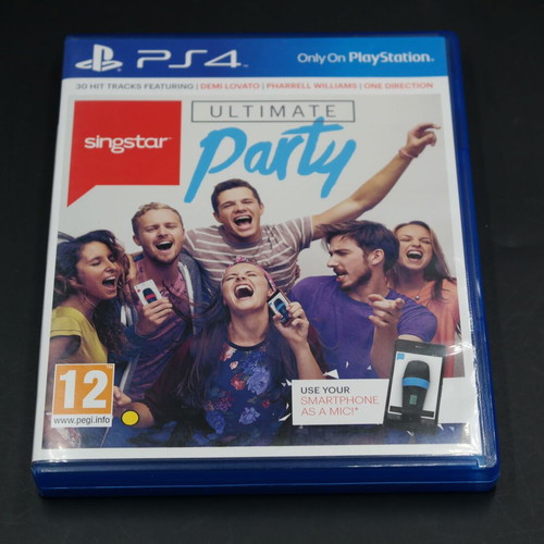 Singstar Ultimate Party PS4 used in good condition