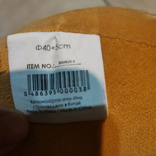 Donut pillow 45 cm like new