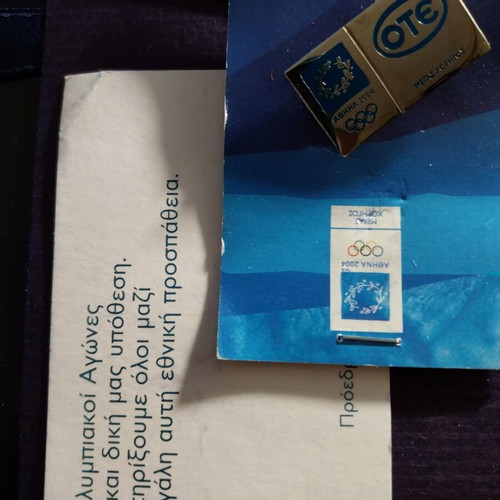 Athens 2004 Olympic Games memorabilia like new, pack of 30 items