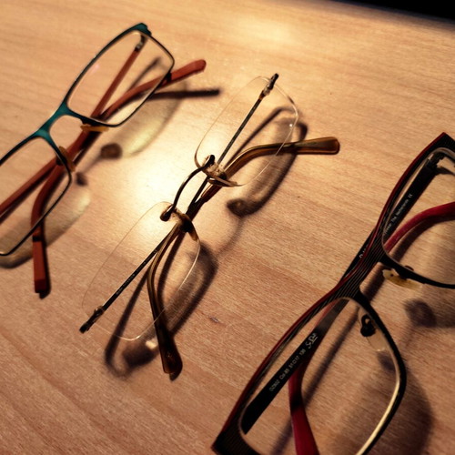 Myopia Glasses used, set of 4
