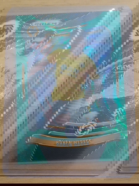 Panini PRIZM Premier League 2021-2022 Ruben Neves Green Wave No 54grw Wolverhampton Wanderers
