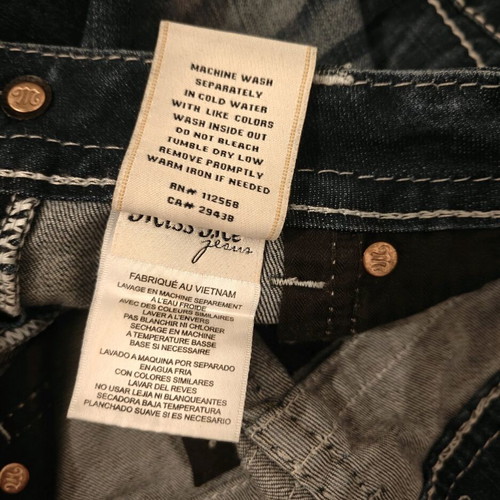 Miss Me women's jeans used, ankle length, blue, size S