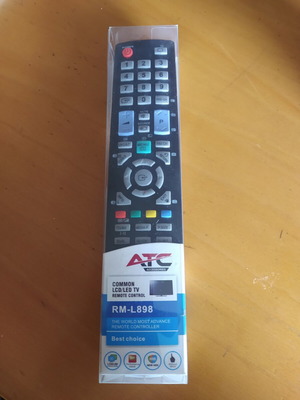 Remote control RM-L898 new for TVs with multiple codes