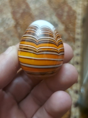 Glass egg like new