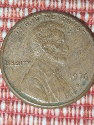 Lincoln Cent 1976 D used