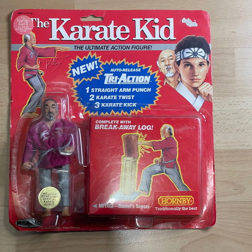Karate Kid Remco sealed card new, collectible