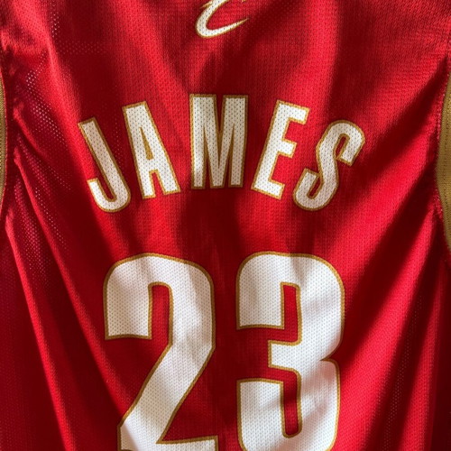 Lebron James #23 Cleveland Cavaliers Champion jersey like new Large
