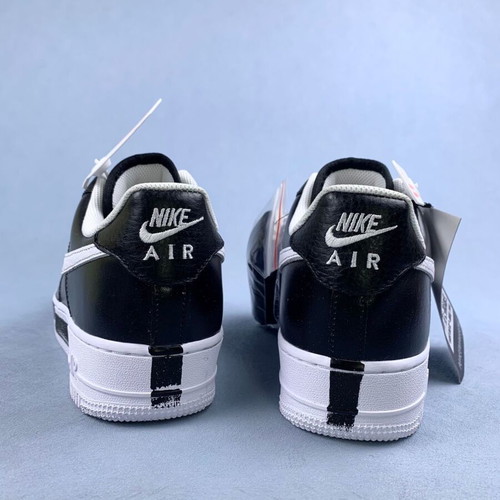 Nike Air Force 1 Handmade Black White Sneakers new