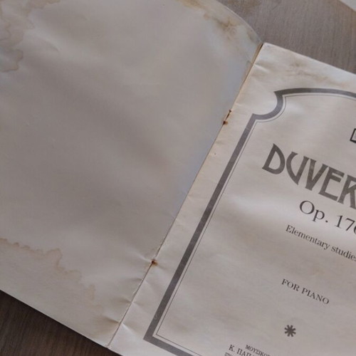 Duvernoy Op. 176 Piano Book used, elementary studies