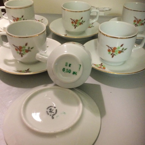Coffee set new in box, unused