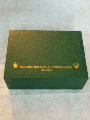 Rolex box authentic used