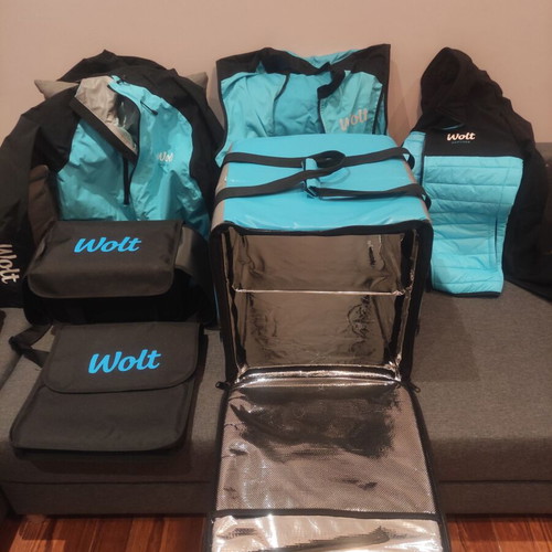 Wolt jackets and vest like new, two size M jackets and one vest