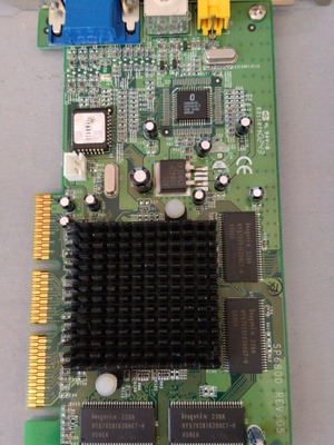 Κάρτα γραφικών Sparkle GeForce2 MX400 64MB μεταχειρισμένη, AGP με TV-Out