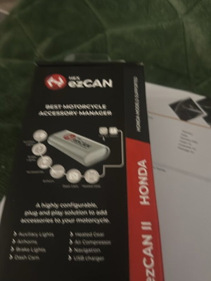 HEX ezCAN II διαχειριστής αξεσουάρ μοτοσυκλέτας για Honda CRF1100 και NT1100