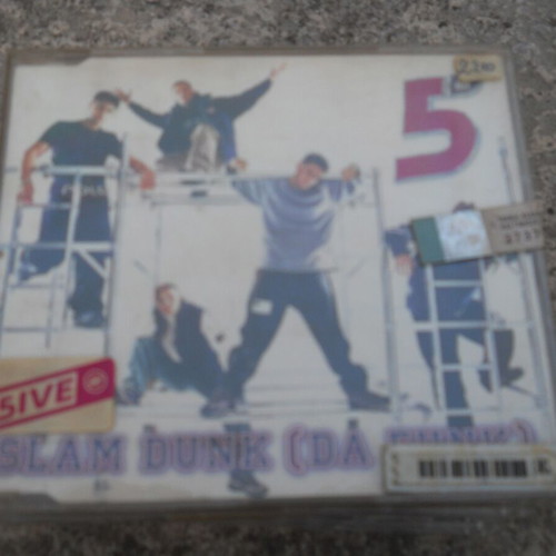 Five Slam Dunk (Da Funk) CD Maxi Single new, pop