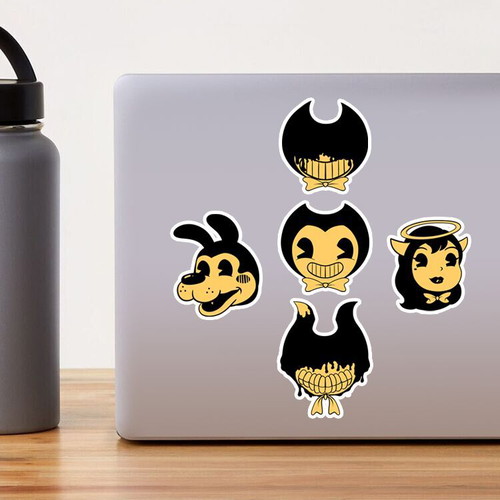 Bendy And The Ink Machine handmade sticker pack made to order