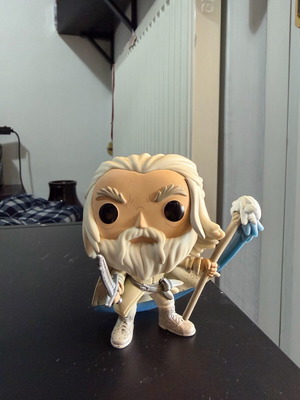 Funko Pop Gandalf the White Lord of the Rings like new