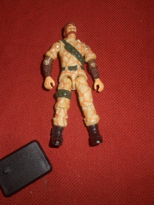 G.I.JOE Ambush (v1) 1990 figure used, concealment specialist