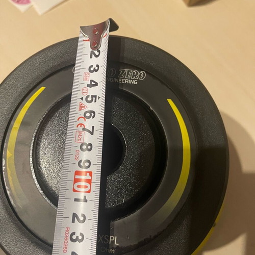 Ground Zero SPL Subwoofer GZRW 10XSPL 30 cm like new