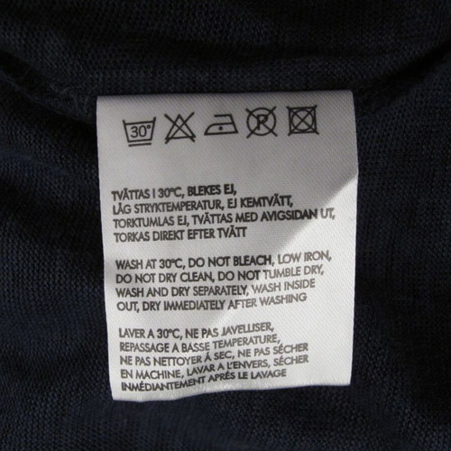 Acne women's top XS blue linen like new