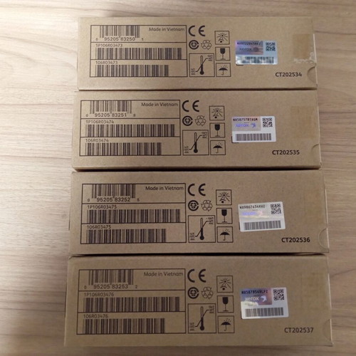 Xerox toner set 106R03476, 106R03473, 106R03475, 106R03474 new