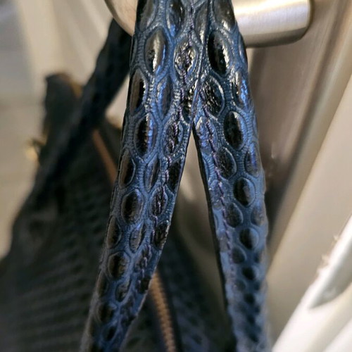 Borse in Pelle handbag blue leather like new