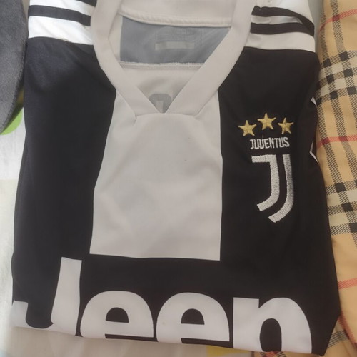 Athletic shirt, black and white, size XS