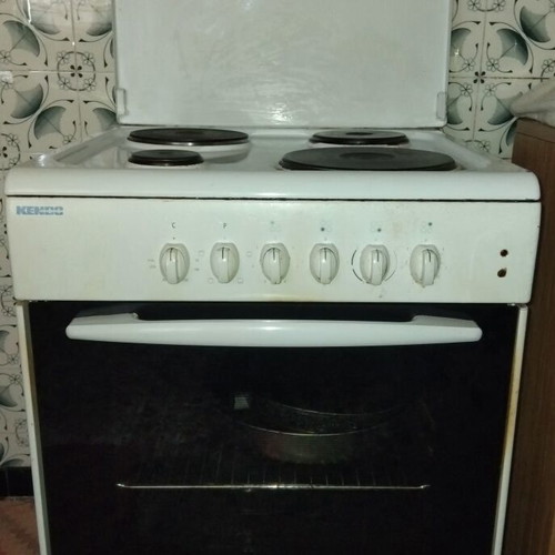 Electric stove used