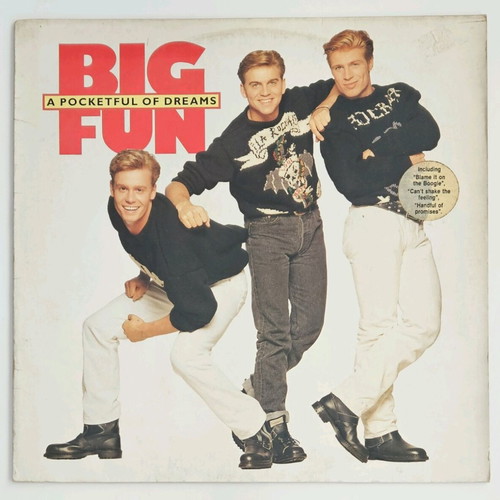 Big Fun A Pocketful Of Dreams vinyl like new, German edition 1990