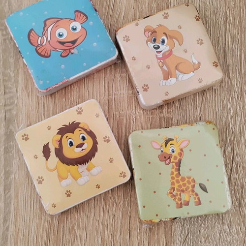 Magic towel set of four new 30x30 cm