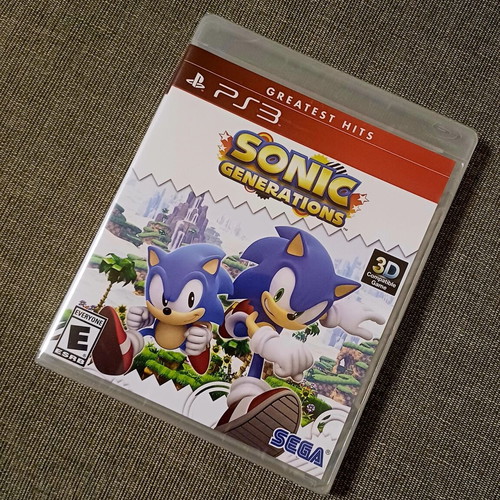 Sonic Generations PS3 game sealed