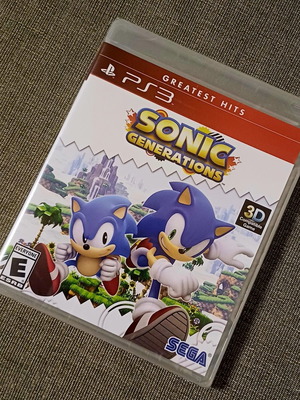 Sonic Generations PS3 game sealed