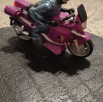 Robocop electronic jetcycle toy