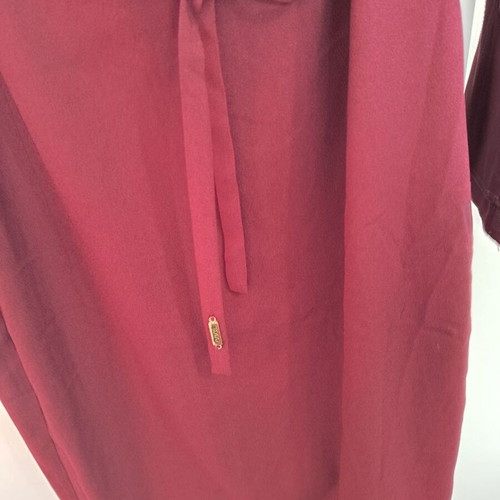 Doca bodycon dress red wine like new, size M