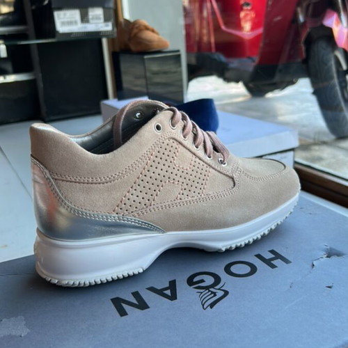 Hogan women's shoes new, sizes 35-36, beige and pink