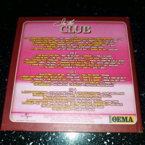 In The Club 4CD used, pop